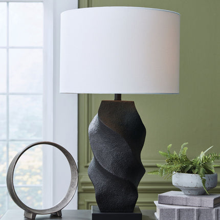 Amillion - Poly Table Lamp - Black