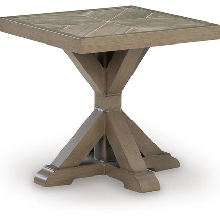 Laguna Heights - Square End Table - Beige