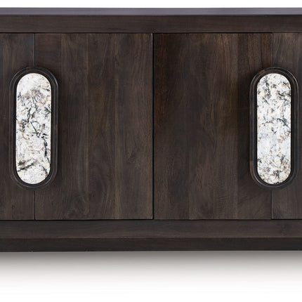 Elliston - Accent Cabinet - Espresso Brown