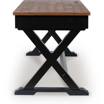 Wildenauer - Home Office Desk - Brown / Black