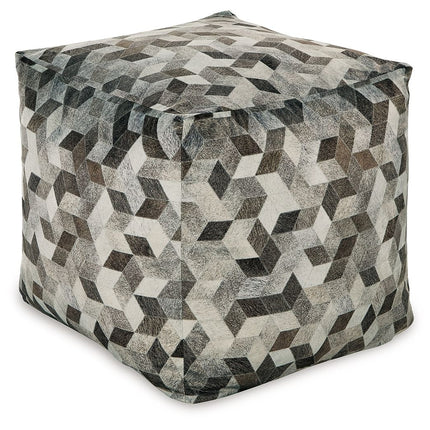 Albermarle - Pouf - Gray / Brown
