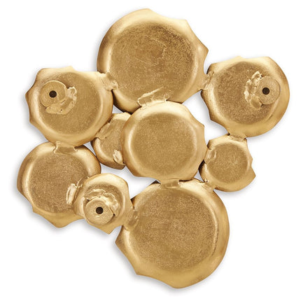 Gageton - Wall Decor - Antique Gold Finish