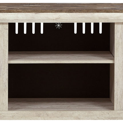 Willowton - TV Stand With Fireplace Option