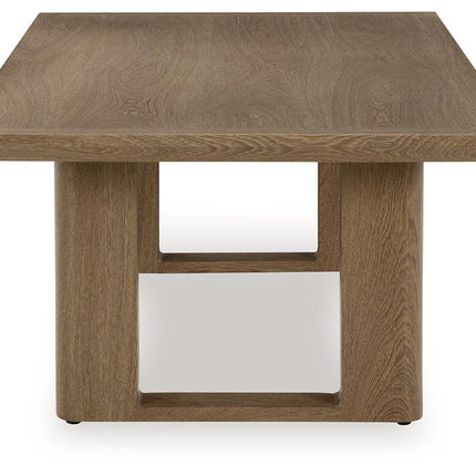 Serene Bay - Rectangular Cocktail Table - Dark Brown