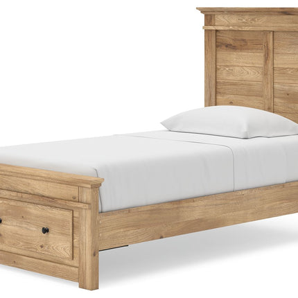 Makidern - Panel Storage Bed