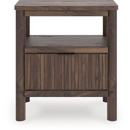 Pamytta - One Drawer Night Stand - Brown