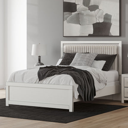 Zuraleus - Upholstered Panel Bed