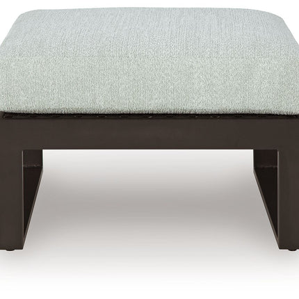 Beachloft - Ottoman With Cushion - Black / Gray