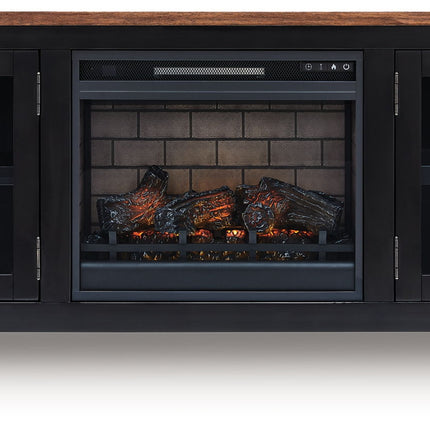 Wildenauer - 76" TV Stand With Electric Fireplace