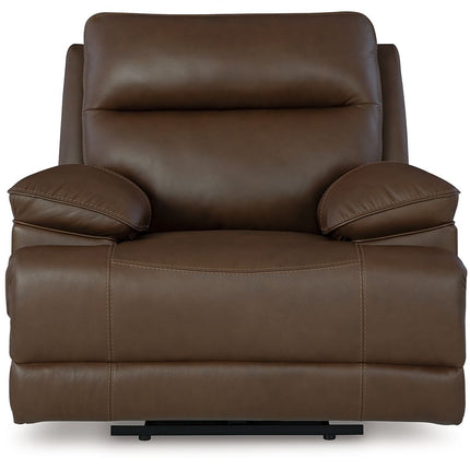 Vonryan - Power Recliner / Adj Headrest - Tobacco