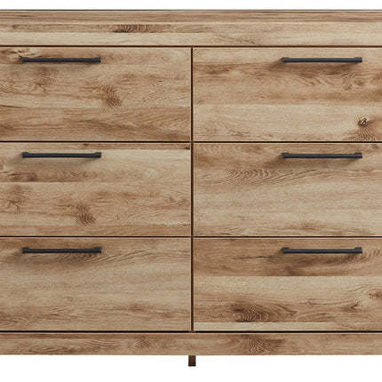 Hyanna - Six Drawer Dresser - Tan Brown