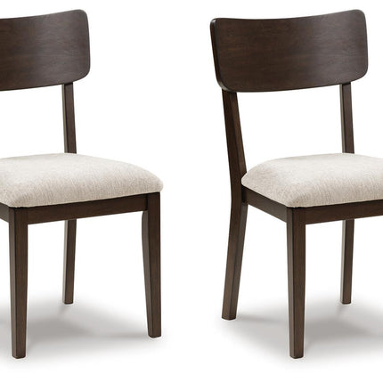 Shorbyn - Dining Upholstered Side Chair (Set of 2) - Merlot