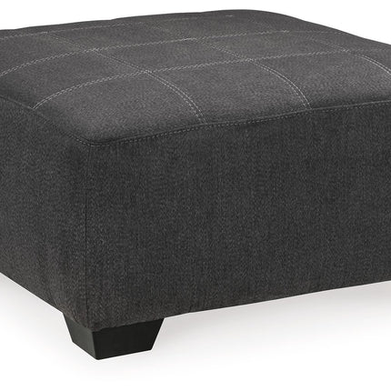 Ambee - Oversized Accent Ottoman - Slate