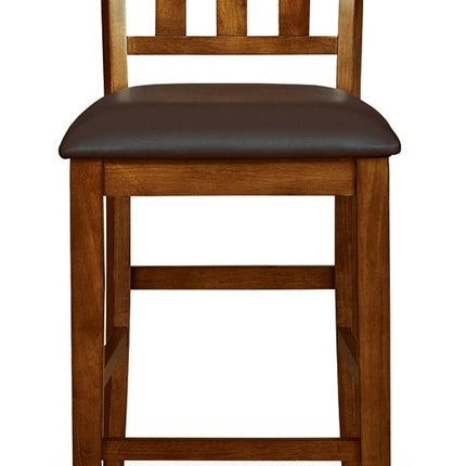 Ralene - Upholstered Barstool (Set of 2) - Medium Brown