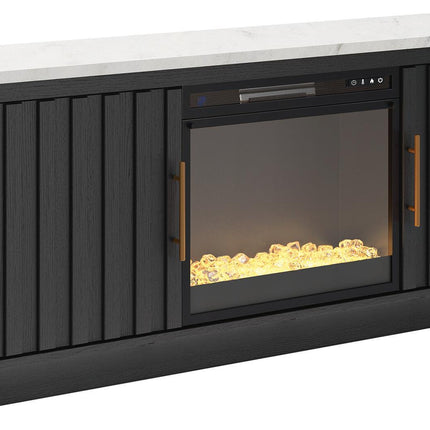 Cadmori - TV Stand With Fireplace Option