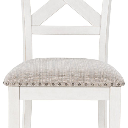 Robbinsdale - Dining Upholstered Side Chair (Set of 2) - Antique White