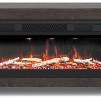 Cayboni - LG TV Stand With Fireplace Option