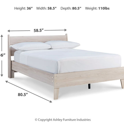 Socalle - Panel Platform Bed