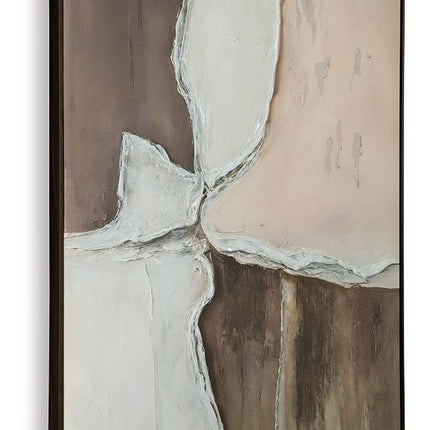 Junward - Wall Art - Brown / Tan / White