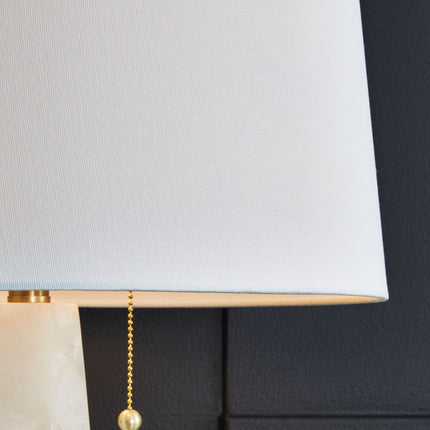 Laurellen - Alabaster Table Lamp - White