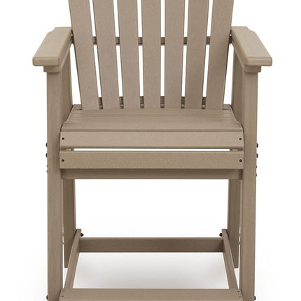 Seacliff Beach - Barstool (Set of 2) - Medium Brown