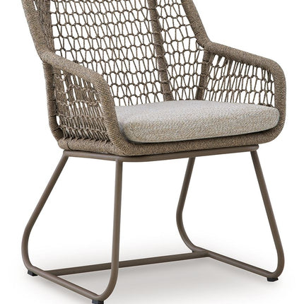 Majors Beach - Outdoor Table And 2 Chairs (Set of 3) - Beige