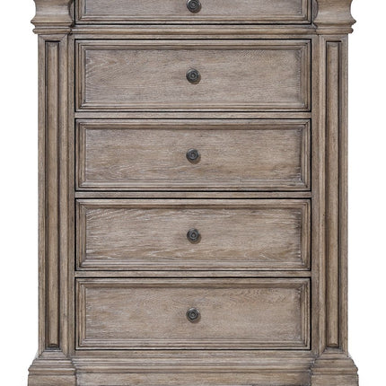 Blairhurst - Five Drawer Chest - Light Grayish Brown