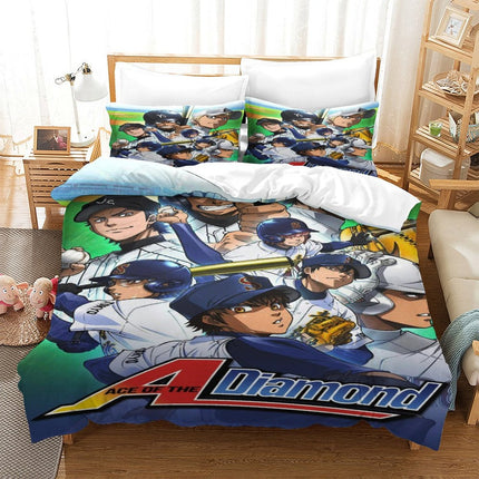 Ace of Diamond Bedding Set Duvet Cover Without Filler