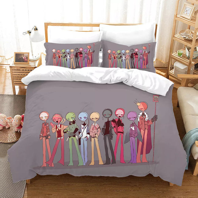 Alan Becker Bedding Set Quilt Cover Without Filler