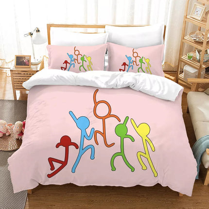 Alan Becker Bedding Set Quilt Cover Without Filler