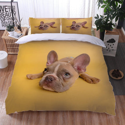 Animal Dog Bedding Set Duvet Cover
