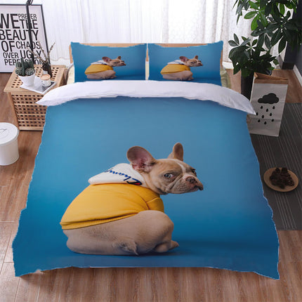 Animal Dog Bedding Set Duvet Cover