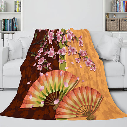 Animal Flower Soft Flannel Fleece Throw Cosplay Blanket