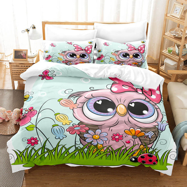Animal World Owl Bedding Sets Quilt Cover Without Filler