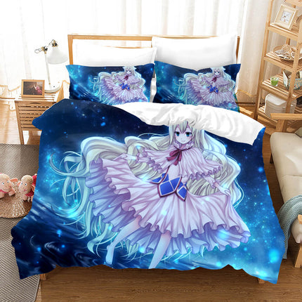 Anime Fairy Tail Cosplay Bedding Set Quilt Covers Without Filler