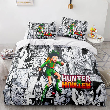 Anime HUNTER×HUNTER Bedding Set Cosplay Quilt Cover Without Filler