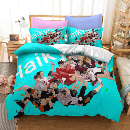 Anime Haikyuu Cosplay Bedding Set Quilt Covers Without Filler