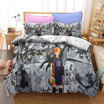 Anime Haikyuu Cosplay Bedding Set Quilt Covers Without Filler