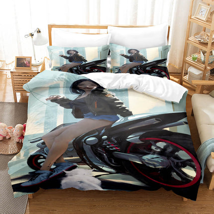 Anime Kizuna AI Cosplay Bedding Set Quilt Covers Without Filler