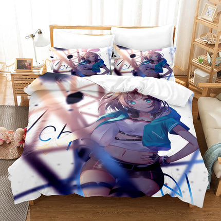 Anime Kizuna AI Cosplay Bedding Set Quilt Covers Without Filler