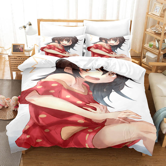 Anime Kizuna AI Cosplay Bedding Set Quilt Covers Without Filler