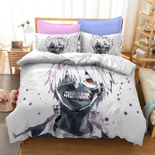 Anime Tokyo Ghoul Cosplay Bedding Set Quilt Cover