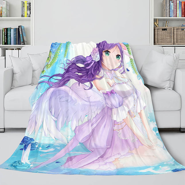 Anime Your Name Cosplay Flannel Blanket Throw