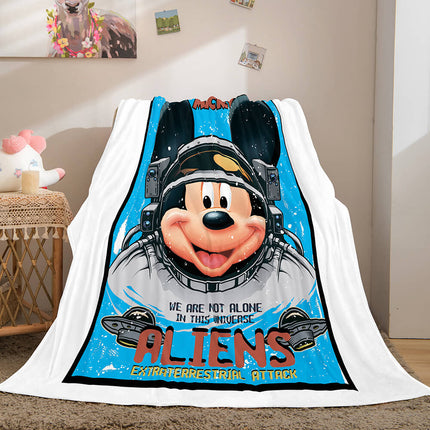 Astronaut Blanket Soft Flannel Blanket