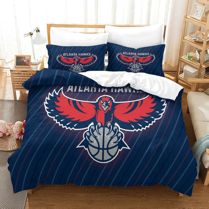 Atlanta Hawks Bedding Set Duvet Cover Without Filler