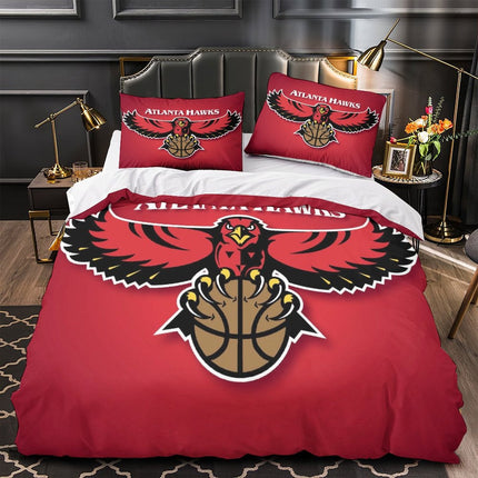 Atlanta Hawks Bedding Set Duvet Cover Without Filler