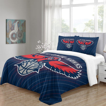 Atlanta Hawks Bedding Set Duvet Cover Without Filler