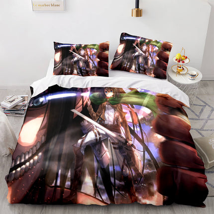 Attack on Titan Cosplay Bedding Sets Quilt Covers
