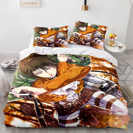 Attack on Titan Cosplay Bedding Sets Quilt Covers
