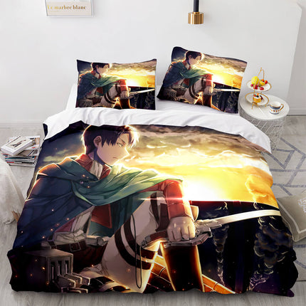 Attack on Titan Cosplay Bedding Sets Quilt Covers